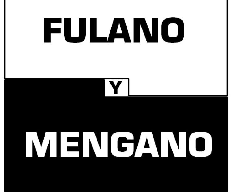 Logo Fulano y Mengano