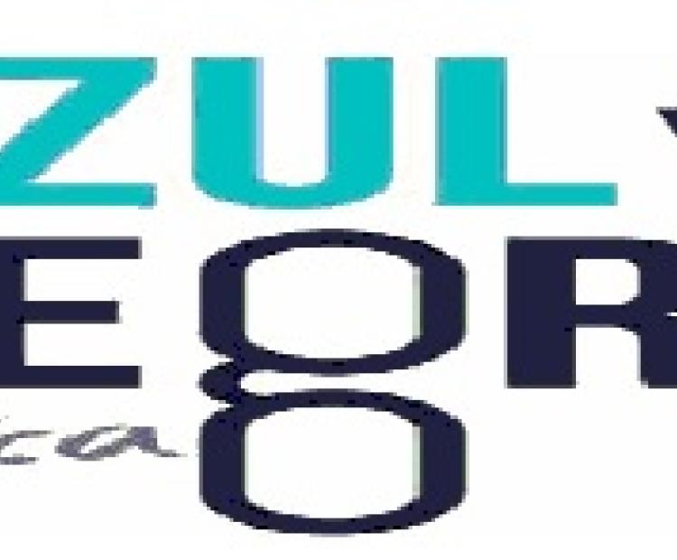 Logo óptica Azul y Negro