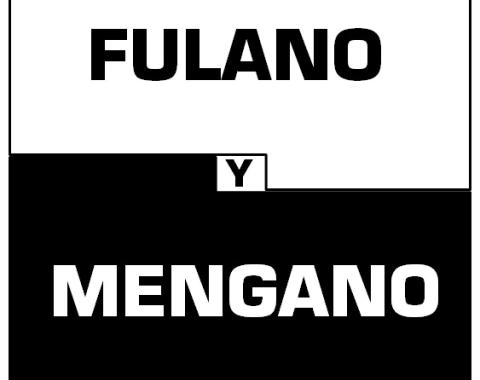 Logo Fulano y Mengano